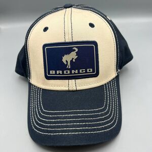 Ford Bronco Hat Men Beige‎ Black H3 Headwear Snap Back Cap